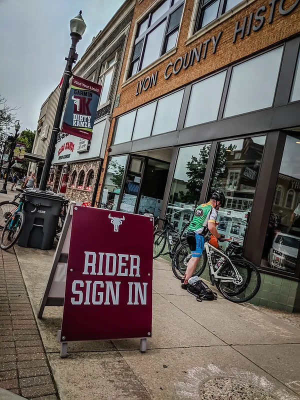 Rider Sign In Dirty Kanza 2019