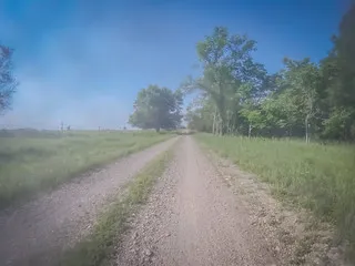 Kansas Gravel behind a dusty lens