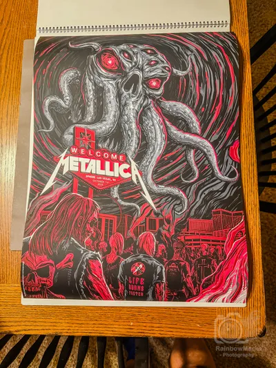 The October 1st Sphere show poster