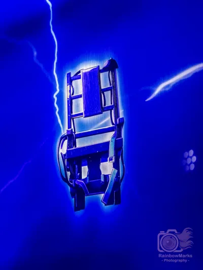 The electric chair from Ride the Lightning
